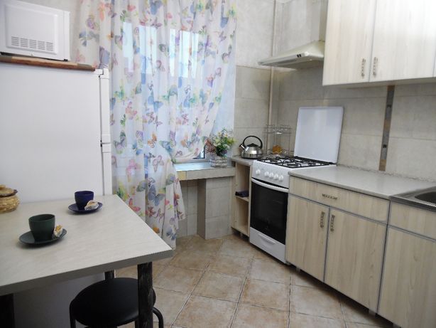 Rent daily an apartment in Khmelnytskyi on the St. Khmelnytskoho Bohdana 38 per 450 uah. 