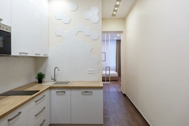Rent daily an apartment in Lviv on the St. Zamarstynivska 3 per 695 uah. 