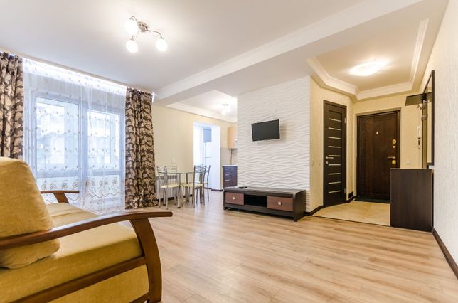 Rent daily an apartment in Kyiv on the Avenue Obolonskyi per 1100 uah. 