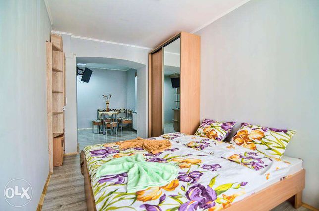 Rent daily an apartment in Lviv on the Avenue Svobody 2 per 500 uah. 