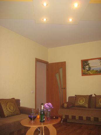 Rent daily an apartment in Kharkiv in Nemyshlianskyi district per 450 uah. 