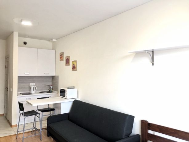 Rent daily an apartment in Kyiv on the St. Mashynobudivna 41 per 800 uah. 
