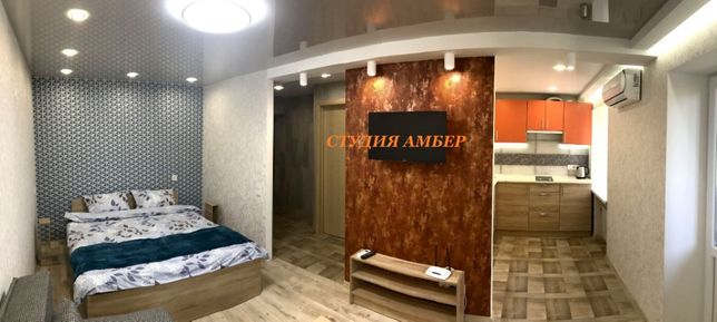 Rent daily an apartment in Mariupol on the Blvd. Bohdana Khmelnytskoho 500 per 450 uah. 