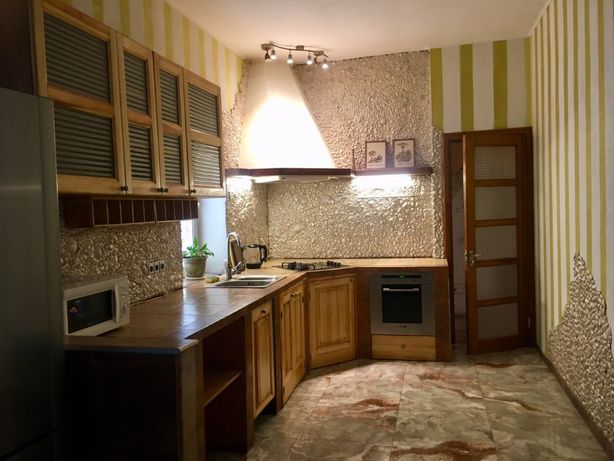 Rent daily a house in Kyiv on the St. Hertsena per 7000 uah. 