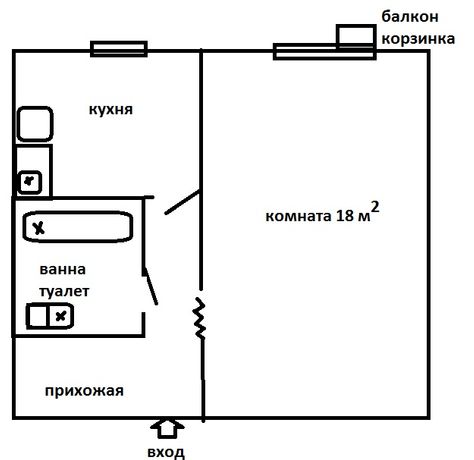 Зняти квартиру в Дніпрі на вул. Мелитопольська за 3000 грн. 