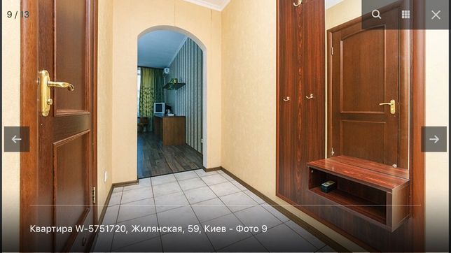 Rent an apartment in Kyiv on the St. Zhylianska 59 per 13900 uah. 